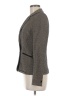 RENA LANGE Tweed Gray Wool Blazer Size 6 - photo 5