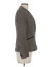 RENA LANGE Tweed Gray Wool Blazer Size 6 - photo 4