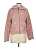 Mable 100% Polyester Hearts Pink Jacket Size M - photo 1