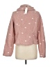 Mable 100% Polyester Hearts Pink Jacket Size M - photo 2