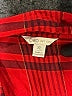 Cato Plaid Red 3/4 Sleeve Button-Down Shirt Size XL - photo 7
