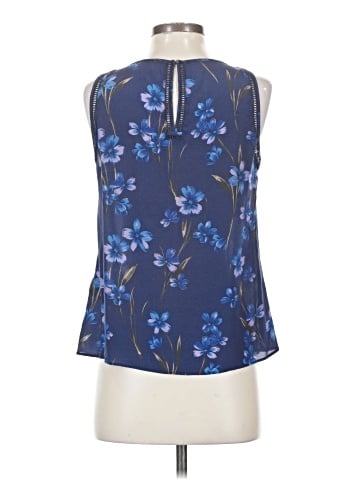 Greylin Sleeveless Silk Top (view 2)