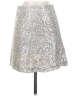 1.State Metallic Silver Formal Skirt Size 2 - photo 1