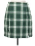 Blue Rain Plaid Green Casual Skirt Size S - photo 1