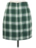 Blue Rain Plaid Green Casual Skirt Size S - photo 2