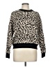 T Tahari Animal Print Tan Pullover Sweater Size M - photo 1
