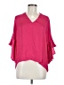 Zara Pink 3/4 Sleeve Blouse Size M - photo 1