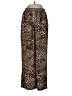 Shein Animal Print Brown Casual Pants Size 8/10 - photo 1