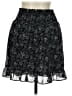 Black Tape_ 100% Polyester Paisley Black Casual Skirt Size M - photo 2