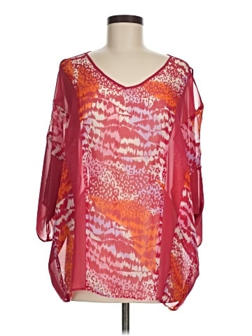Simonton Says 3/4 Sleeve Blouse (view 1)