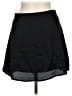 Lyaner Solid Black Casual Skirt Size L - photo 1