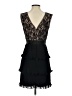 Max and Cleo 100% Polyester Black Cocktail Dress Size 2 - photo 2