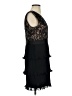 Max and Cleo 100% Polyester Black Cocktail Dress Size 2 - photo 4