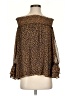 CeCe 100% Polyester Brown 3/4 Sleeve Blouse Size S - photo 1