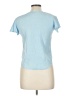 Sim & Sam 100% Rayon Blue Short Sleeve Henley Size L - photo 2