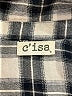 C'isa Plaid Gray Long Sleeve Button-Down Shirt Size M - photo 7