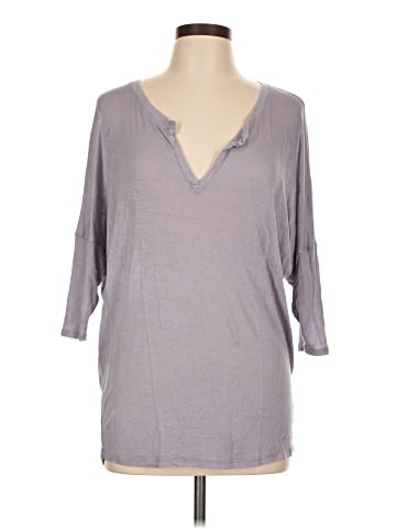 Silence and Noise 3/4 Sleeve Top (view 1)