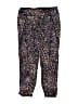 Tek Gear Print Black Casual Pants Size 14 - 16 - photo 1