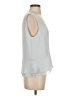 BCBGMAXAZRIA 100% Polyester Gray Sleeveless Blouse Size S - photo 4
