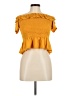 BCBGeneration Yellow Sleeveless Blouse Size M - photo 1