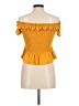 BCBGeneration Yellow Sleeveless Blouse Size M - photo 2
