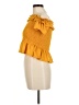 BCBGeneration Yellow Sleeveless Blouse Size M - photo 5
