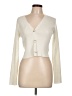 Lemon Tart 100% Polyester Ivory Cardigan Size L - photo 1