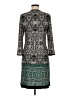 Sandra Darren Paisley Gray Casual Dress Size 8 (petite) - photo 2