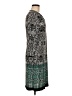 Sandra Darren Paisley Gray Casual Dress Size 8 (petite) - photo 4