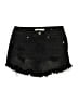 Eunina Black Denim Shorts Size XS - photo 1