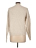 Love Ellie 100% Polyester Chevron-herringbone Ivory Pullover Sweater Size L - photo 2