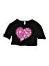 Beautees Hearts Black Cardigan Size M (kids) - photo 1
