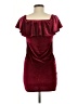 Unbranded 100% Polyester Burgundy Cocktail Dress Size M - photo 2