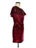 Unbranded 100% Polyester Burgundy Cocktail Dress Size M - photo 4