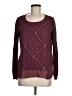 Lucky Brand Burgundy Pullover Sweater Size M - photo 1