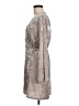 Emory Park Metallic Silver Tan Cocktail Dress Size M - photo 5