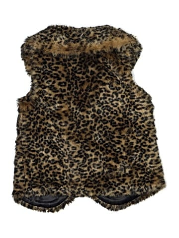 Cherokee Faux Fur Vest (view 2)