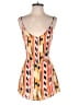 Unbranded 100% Polyester Print Orange Romper Size S - photo 1