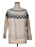 Cocobleu Chevron-herringbone Tan Pullover Sweater Size XL - photo 1