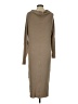 Enza Costa Solid Tan Casual Dress Size M - photo 2