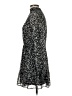 Mi ami 100% Polyester Print Black Casual Dress Size M - photo 5