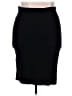 iris Solid Black Casual Skirt Size 2X - photo 1