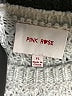 Pink Rose 100% Polyester Metallic Silver Pullover Sweater Size XL - photo 7
