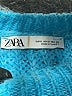 Zara Teal Blue Pullover Sweater Size S - photo 7
