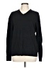 Merona Solid Black Pullover Sweater Size L - photo 1