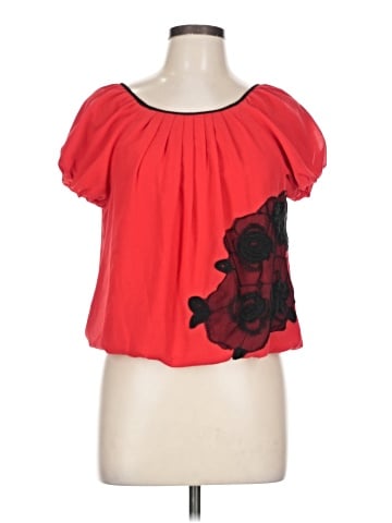 Studio M Short Sleeve Blouse (view 1)