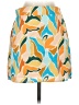 Lulus 100% Polyester Tropical Orange Casual Skirt Size S - photo 1