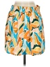 Lulus 100% Polyester Tropical Orange Casual Skirt Size S - photo 2