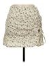 Windsor 100% Polyester Floral Ivory Casual Skirt Size M - photo 1