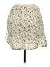 Windsor 100% Polyester Floral Ivory Casual Skirt Size M - photo 2